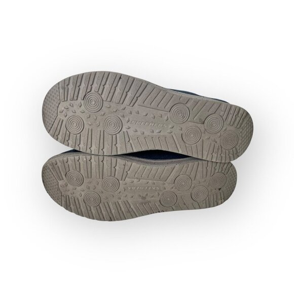 SKECHERS Men's Size 10.5 Melson Volgo Slip-On Loafer Blue Gray Canvas Shoe - Picture 7 of 7